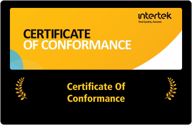 Certificate of Conformance